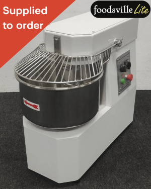 NEW Foodsville Lite 20 Litre Spiral Mixer With Guard & Timer - 13 Amp Plug In And Go!