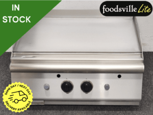 NEW Foodsville Lite 800mm Heavy Duty Griddle - Available On Natural Gas or LPG