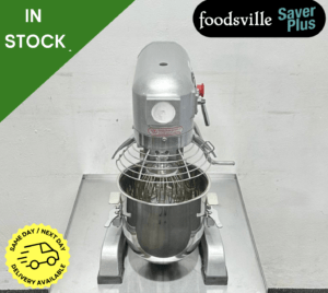 NEW Foodsville Saver Plus 10 Litre Planetary Mixer With Stainless Steel Bowl, Whisk, Beater and Dough Hook