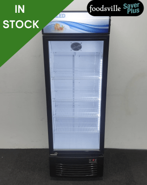 NEW Foodsville Saver Plus Upright Glass Fronted Display Fridge