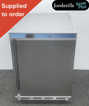 NEW Foodsville Saver Plus Stainless Steel Single Door Under Counter Freezer