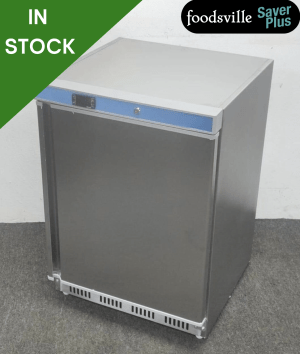 NEW Foodsville Saver Plus Stainless Steel Single Door Undercounter Fridge