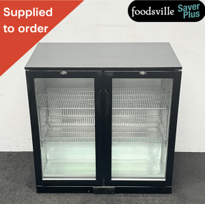NEW Foodsville Saver Plus 905mm 2 Door Glass Fronted Bottle Cooler
