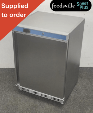 NEW Foodsville Saver Plus Stainless Steel Single Door Undercounter Fridge