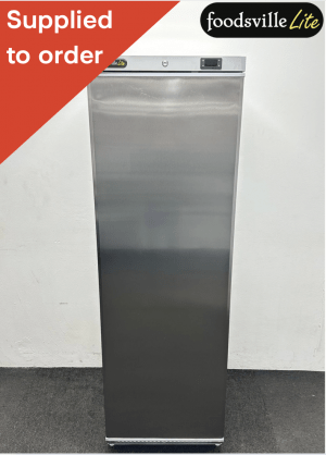 NEW Foodsville Lite 365 Litre Stainless Steel Upright Freezer