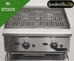 NEW Foodsville Lite 610mm Heavy Duty Countertop Chargrill - Available On Natural Gas Or LPG