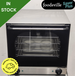 NEW Foodsville Saver Plus 595mm Fan Assisted Counter Top Convection Oven