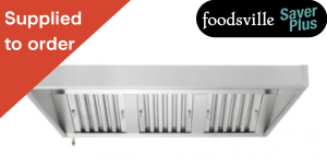 NEW Foodsville Saver Plus 2000mm Canopy Extraction Hood