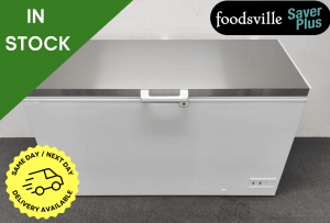 NEW Foodsville Saver Plus 1535mm Chest Freezer With Stainless Steel Lid