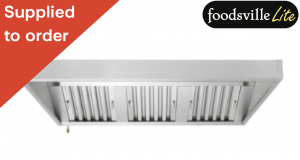 NEW Foodsville Lite 2000mm Canopy Extraction Hood
