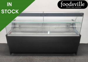 NEW Foodsville 1965mm Refrigerated Serveover Counter, On Wheels
