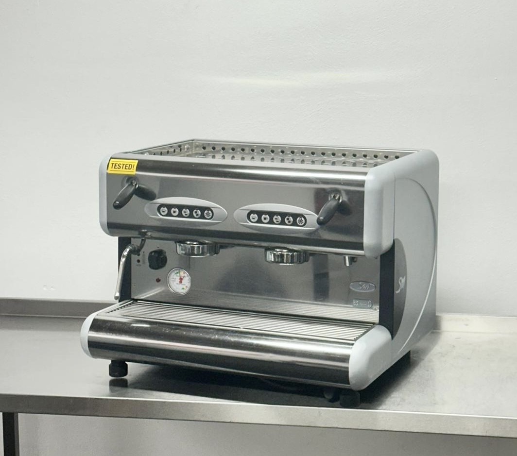 Used La San Marco Two Group SemiAutomatic Espresso Machine Sweet