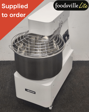 NEW Foodsville Lite 32 Litre Spiral Mixer With Guard & Timer - 13 Amp Plug in & Go!