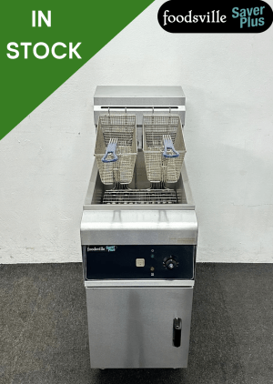NEW Foodsville Saver Plus One Pan Two Basket Fryer - Single Phase Electric