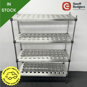 Used 1180mm Stainless Steel Cold Room / Dry Goods Heavy Duty Racking