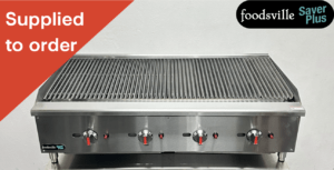 NEW Foodsville Saver Plus 1200mm Countertop Chargrill – Available on Natural Gas or LPG