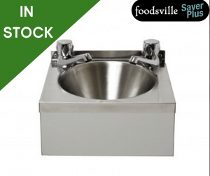 NEW Foodsville Saver Plus 300mm Wash Hand Basin Sink - Includes Taps!
