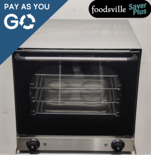 Pay As You Go: New Foodsville Saver Plus 595mm Fan Assisted Counter Top Convection Oven