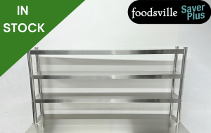NEW Foodsville Saver Plus 1500mm Stainless Steel Triple Overgantry