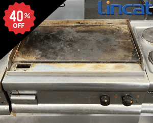 Just Off Site, Discounted Price! - Used Lincat Countertop Dual Zone 750mm Griddle - 13 Amp Plug In & Go!