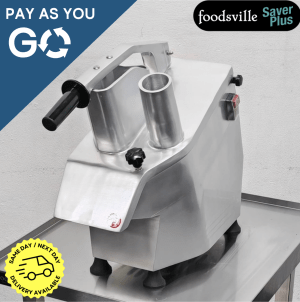 Pay As You Go: New Foodsville Saver Plus 230mm Vegetable Prep Machine, With 5x Slicing & Grating Discs – 13 Amp Plug In & Go!