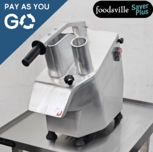 Pay As You Go: New Foodsville Saver Plus 230mm Vegetable Prep Machine, With 5x Slicing & Grating Discs – 13 Amp Plug In & Go!