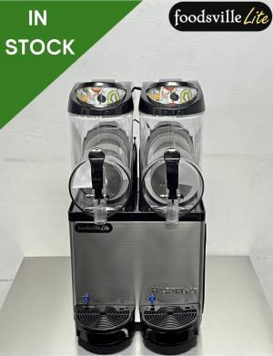NEW Foodsville Lite 2 x 12 Litre Slush Machine - Circular Drip Tray