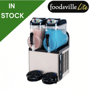 NEW Foodsville Lite 2 x 12 Litre Slush Machine - Circular Drip Tray