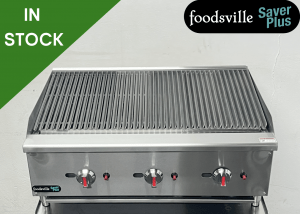 NEW Foodsville Saver Plus 900mm Countertop Chargrill – Available on Natural Gas or LPG