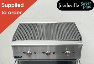 NEW Foodsville Saver Plus 900mm Countertop Chargrill – Available on Natural Gas or LPG