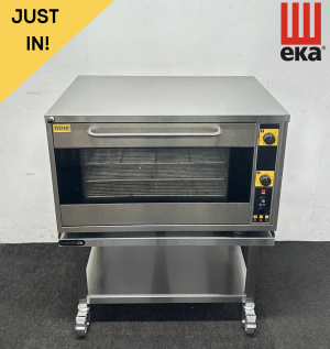 Used Eka 900mm Steam Combi Bakery Oven, On Mobile Stand - 13 Amp Plug in & Go!