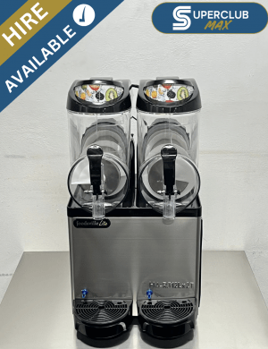 SuperClub MAX Hire: NEW Foodsville Lite 2 x 12 Litre Slush Machine – Circular Drip Tray