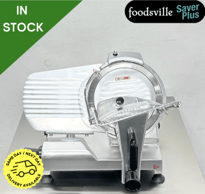 NEW Foodsville Saver Plus 250mm Meat Slicer - 13 Amp Plug In & Go!
