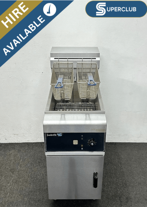 SuperClub Hire: NEW Foodsville Saver Plus One Pan Two Basket Fryer – Electric