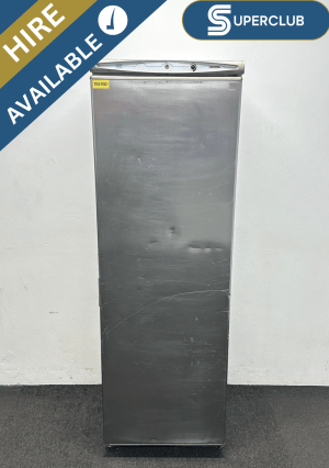 SuperClub Hire: Used Mondial Elite 360 Litre Upright Stainless Steel Freezer