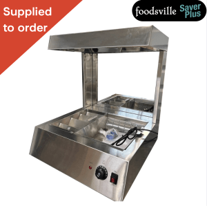 NEW Foodsville Saver Plus 600mm Stainless Steel Chip Dump/Scuttle