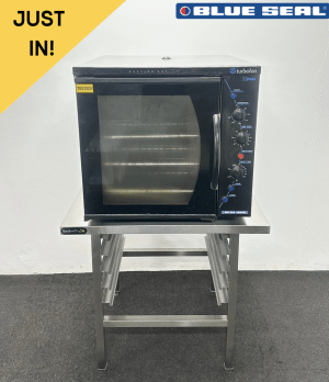 Used Blue Seal E32 Max Steam Convection Oven, On Racking Stand - Single Phase Electric