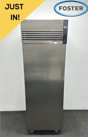 Used Foster Eco Pro G2 600 Litre Upright Fridge, On Wheels