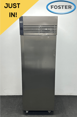 Used Foster Eco Pro G2 600 Litre Upright Fridge, On Wheels