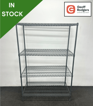 Used 1200mm 4 Tier Chrome Racking