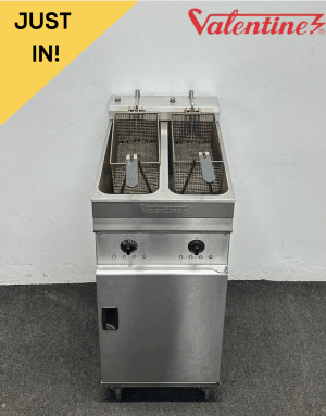 Used Valentine EVO2200 Twin Tank Twin Basket Fryer - 3 Phase Electric