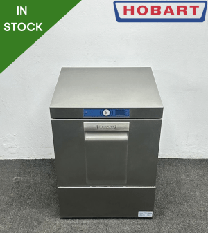 Used Hobart FXS-10A 500mm Basket Dishwasher With Drain Pump – Three Phase Electric