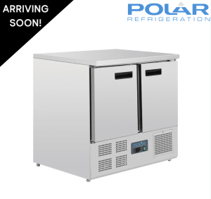 Used Polar G Series Two Door Counter Fridge