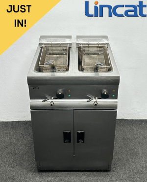 Used Lincat 2 x 9 Litre Twin Tank Twin Basket Fryers - 3 Phase Electric