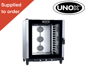 NEW Unox Fan Assisted 12 Grid Steam Combi Oven – Three Phase Electric