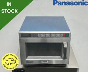 Used Panasonic 1800W Heavy Duty Microwave - 13 Amp Plug In & Go!
