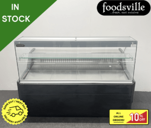 Used Foodsville 1590mm Refrigerated Serveover Counter, On Wheels
