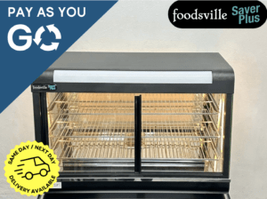 Pay As You Go: New Foodsville Saver Plus 900mm Heated Display Cabinet