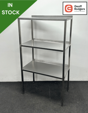 Used 940mm Stainless Steel 3 Tier Heavy Duty Racking