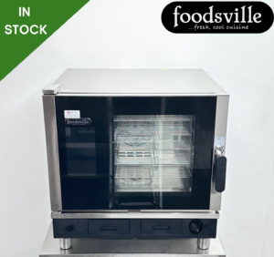 NEW Foodsville Fan Assisted 5 Grid Steam Combi Oven – Three Phase Electric